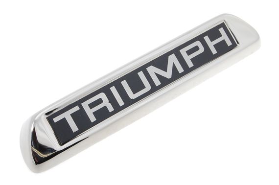 Rear Bumper Plinth and Badge - Mk2 - Stainless Steel - 822609SS
