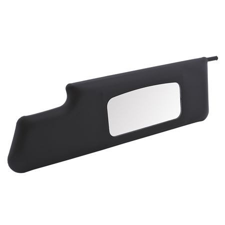 VISOR BLK+MIRROR