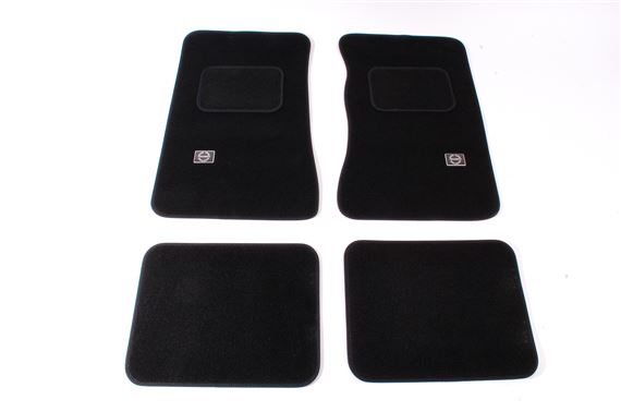 Footwell Overmats - Velour Set of 4 - RHD and LHD - RM8123BLACK