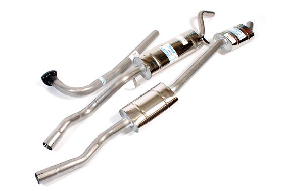 Stainless Steel Exhaust System - Estate Manual - 2.5Pi Mk2 and 2000/2500 TC/S - RM8060
