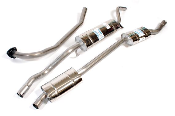 Stainless Steel Exhaust System - Estate Auto - 2.5Pi Mk2 and 2000/2500 TC/S - RM8061
