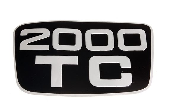 Front Grille Badge - 2000TC - 5 Piece Grille Type - ZKC1789
