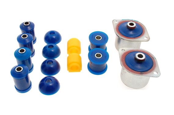 Front and Rear Suspension Bush Kit - Polyurethane Bushes - RM8072POLY