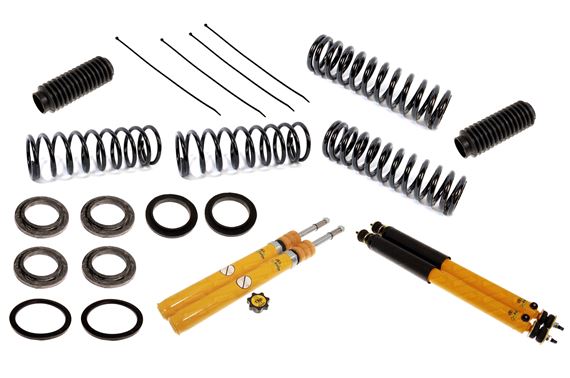 Spax KSX Front and Rear Shock Absorber Kit - Adjustable - with Standard Springs - Saloon 2500S Only