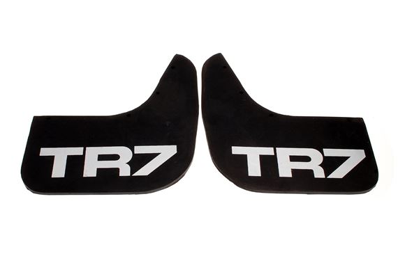 Rear Mudflaps - Pair with TR7 logo - Triumph TR7 - RB7292