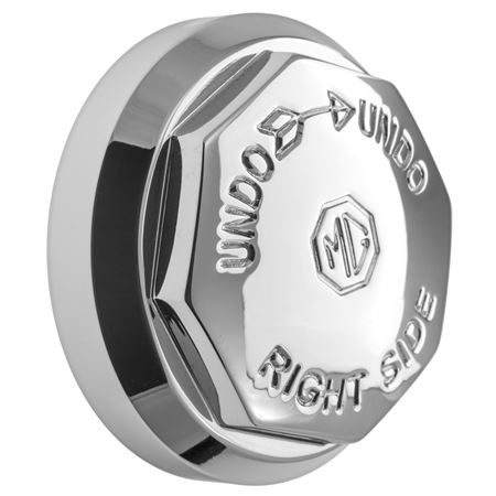 Wheel Spinner Octagonal RH MG Logo 8 TPI - 88G606AMWS - MWS