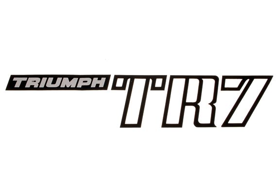Boot Transfer - TRIUMPH TR7 - Black - ZKC1301