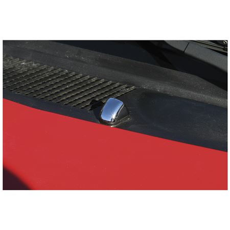 Washer Jet Chrome Cover (pair) 2006-15 - 904-357 - I L Motorsport