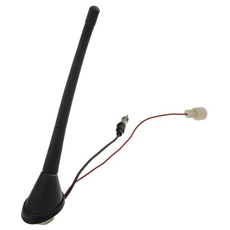 Aerial Black Amplified Raked Shorty - 906-185
