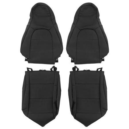 Seat Cover Leather (pair) Black 1996-97 - 908-176