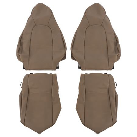 Seat Cover Leather (pair) Tan 2001-05 - 908-379