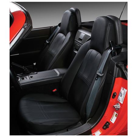 Seat Covers Premium Leatherette (pair) Black 1996-97 - 909-457