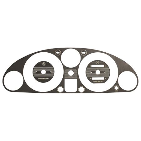Gauge Face Bezel Black Brushed S/Steel 1989-93 - 910-328 - Jass Performance