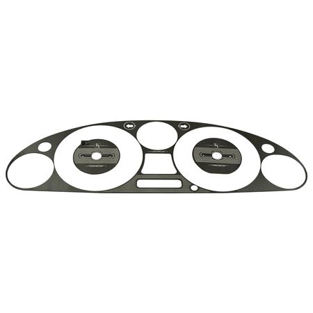Gauge Face Bezel Black Brushed 1999-05- 910-330 - Jass Performance