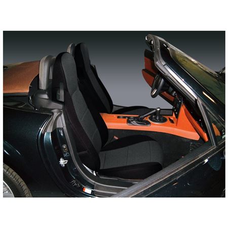Seat Covers (pair) Neoprene Black/Charcoal 2016-24 - 910-455 - Coverking