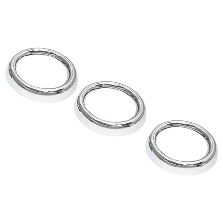 Air Vent Chrome Bezel Set (3 piece) 2016-24 - 910-635 - I L Motorsport