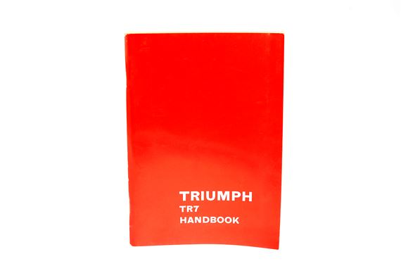 Triumph Owners Handbook - TR7 USA - 1977 - RTC920977