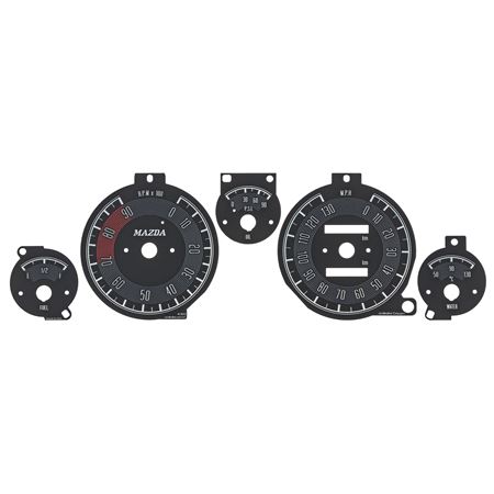 Gauge Face Kit Stirling 120mph 1989-97 - 911-282 - RevLimiter