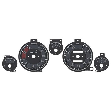 Gauge Face Kit Stirling 140mph 1989-97 - 911-288 - RevLimiter