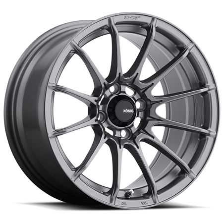 Alloy Wheel 7" x 15" ET35 Dial Matt Grey - 911-300 - Konig