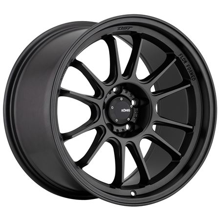 Alloy Wheel 11" x 18" ET15 Hypergram Matt Black - 911-334 - Konig