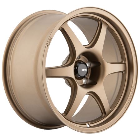 Alloy Wheel 8" x 15" ET25 Hexaform Matt Bronze - 911-470 - Konig