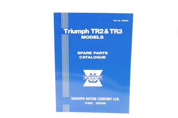 Parts Catalogue TR2-3 (soft cover) - 501653SC - Factory