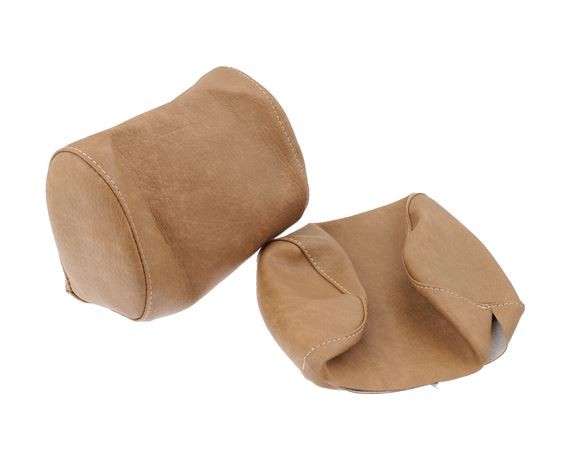 Vinyl Head Rest Cover Beige Pair 917954COVER
