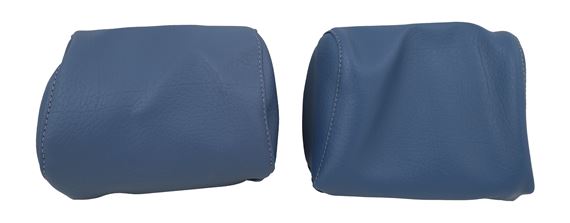 Vinyl Head Rest Cover Shadow Blue Pair 917957COVER
