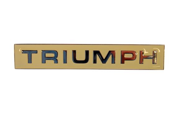 Badge - Boot Lid - Triumph - 622260