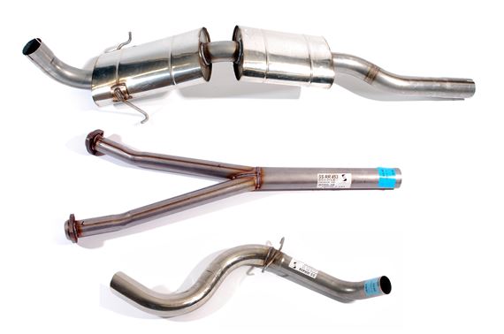 Sport Part Exhaust System - Side Exit - RO1123