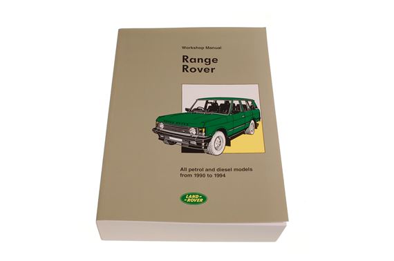Workshop Manual Range Rover 1990-94 - RA1367 - Factory