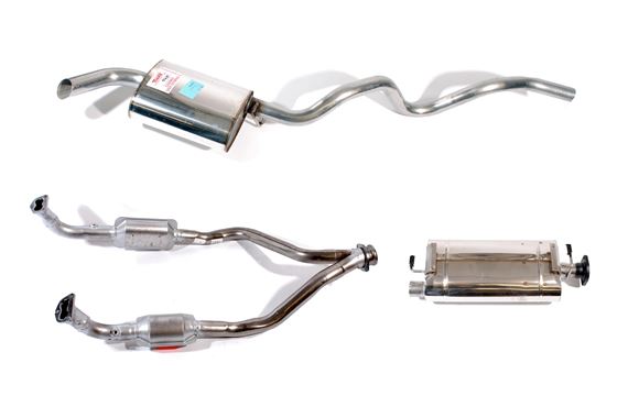 SS Exhaust System including CAT - RA1073SS