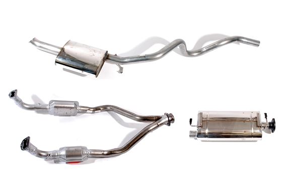 SS Exhaust System including CAT - RA1076SS