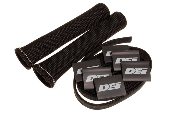 DEI HT Lead and Spark Plug Sleeve Kit - 2 Cylinder Kit - Black - RX1466BLACK