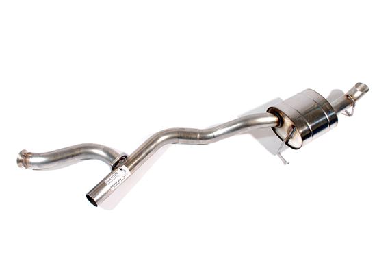 Rear Silencer Stainless Steel - WDV100270SS - Aftermarket