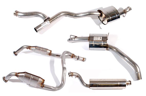 SS Exhaust System including CAT - RA1418SS