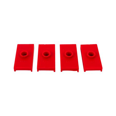 Rear Spring Seating Pad Performance Red 3XA - ACA5138PBR - Polybush