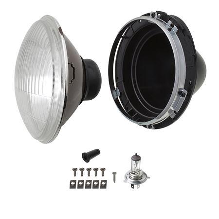 Headlamp 7" & Bowl Assy RHD - AEU1355ALTKIT - Aftermarket