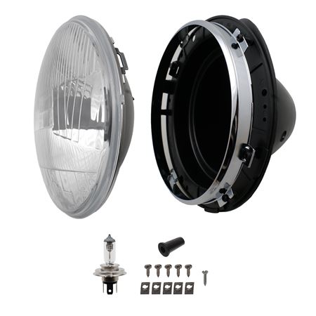 Headlamp 7" Halogen LHD (single) - AEU1742P - AM