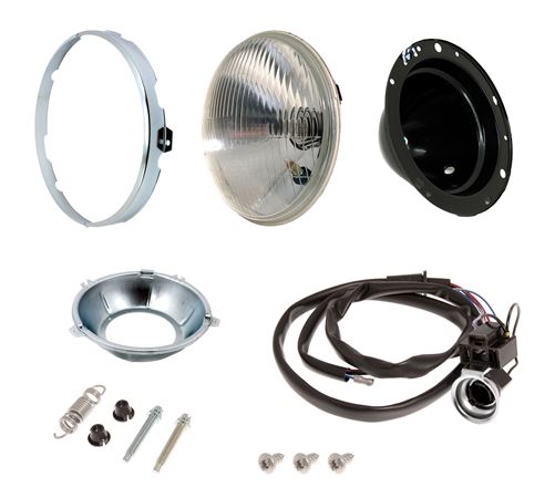 Headlamp Assembly - 60/55W - Halogen - RHD - AEU1899AK