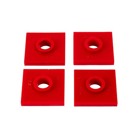 Cross Member Upper Pad Performance Red 3XE - AHH6205PBR - Polybush