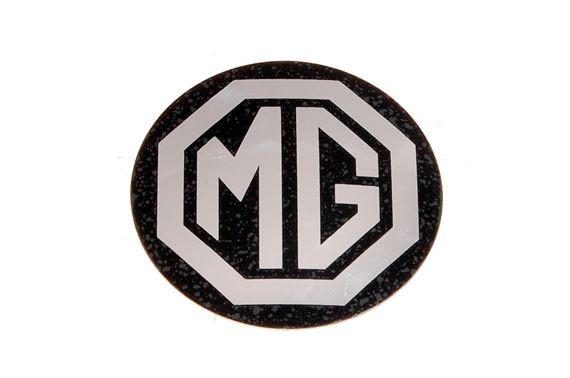 Badge - Centre Cap - Black/Silver - AHH9268B