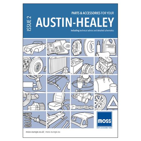 Austin Healey 100-3000 Catalogue 1953-1968 - AHYCAT - Moss
