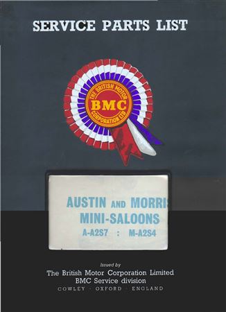 Body Service Parts - Mini Saloon Mk1 - 1959-1967 - AKD3503GR - OTP