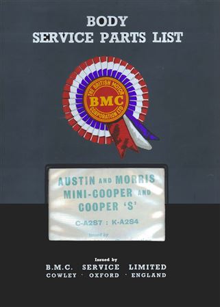 Body Service Parts - Mini Cooper & Cooper S Mk1 - 1961-1967 - AKD3510GR - OTP