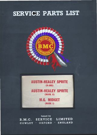 Mechanical Service Part - Sprite Mk1/2, Midget Mk1 - 1958-1964 - AKD3566GR - OTP