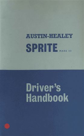 Drivers Handbook - Sprite Mk3 - 1964-1966 - AKD3899GGR - OTP
