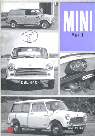 Drivers Handbook - Mini Mk2 - 1967-1969 - AKD4992BGR - OTP