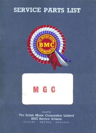 Mechanical Service Parts - MGC & MGC GT - 1967-1969 - AKD5066GR - OTP